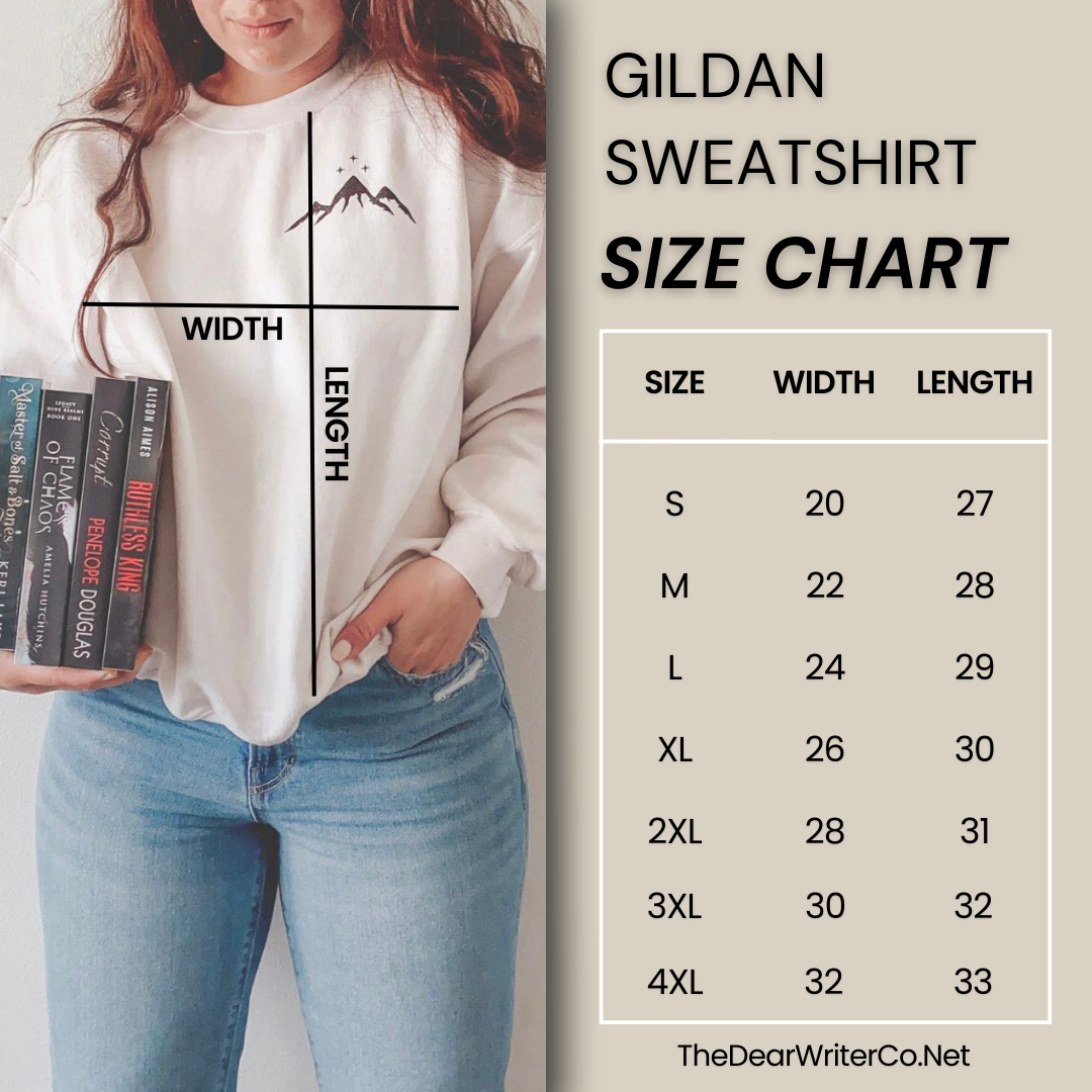 Bibliophile Embroidered Sweatshirt