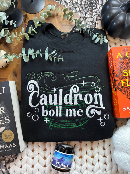 Cauldron Boil Me Embroidered Sweatshirt | ACOTAR