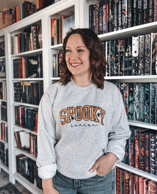 Spooky Season Embroidered Sweatshirt