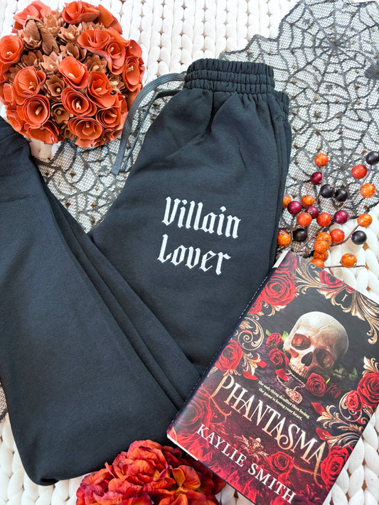 Villain Lover Embroidered Joggers