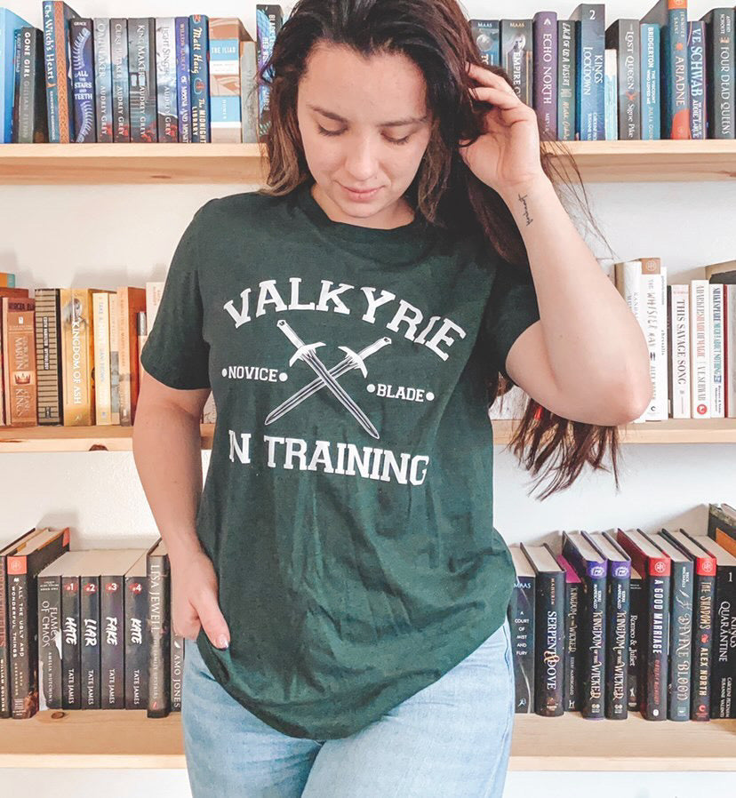Valkyrie in Training Shirt | ACOTAR