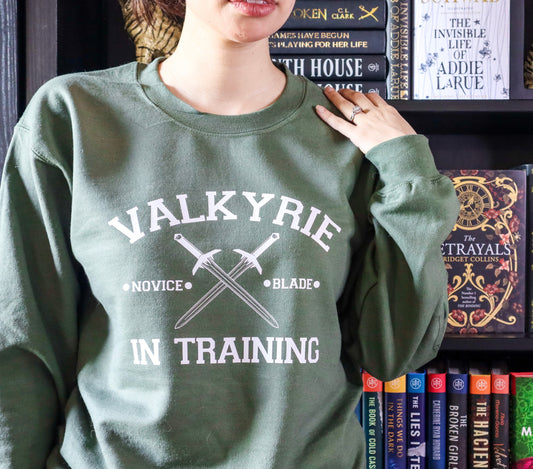 Valkyrie in Training Sweatshirt | ACOTAR