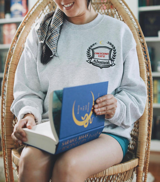 Crescent City University Embroidered Sweatshirt | Crescent City