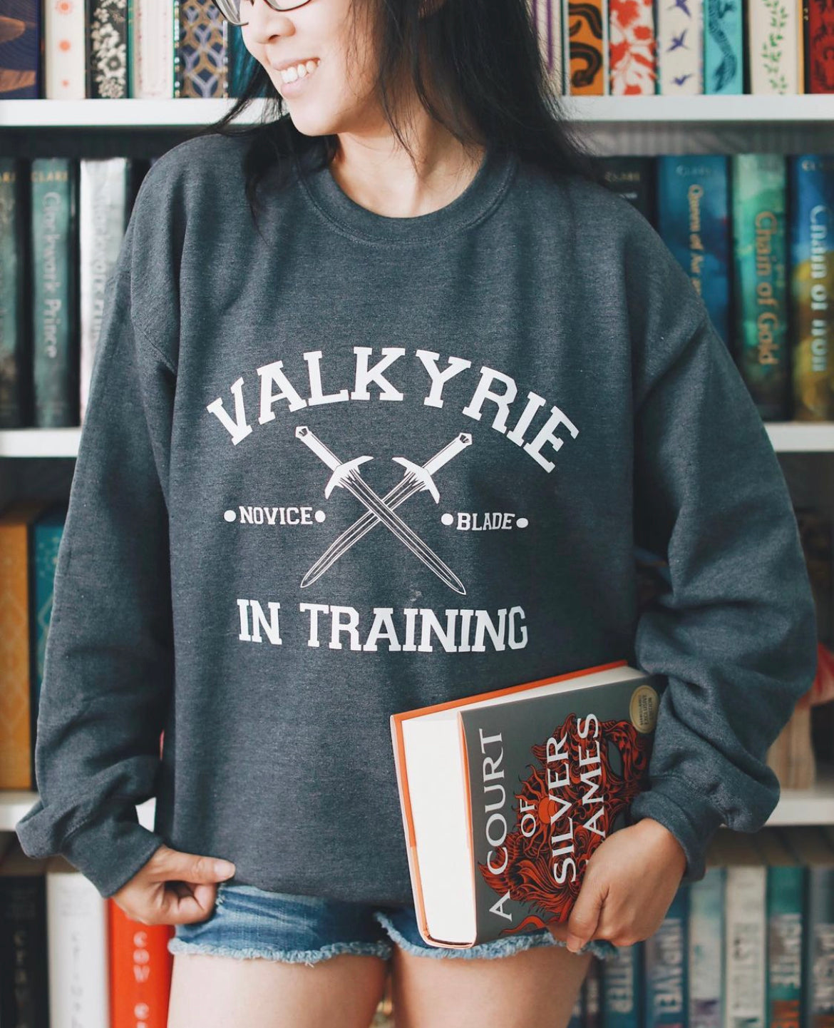 Valkyrie in Training Sweatshirt | ACOTAR
